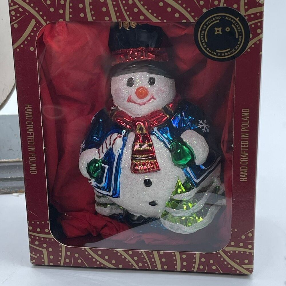 Max Glass Hand blown hand painted by the Kowalski family Poland
